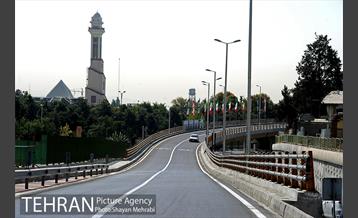 پل غیر همسطح بزرگراه شهید چمران (پل شهید نوروزی) 11