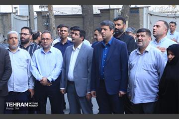 آیین رونمایی از تابلو شرکت شهربان و حریم‌بان شهرداری تهران 12