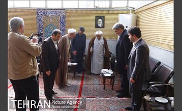 دیدار شهردار تهران با آیت الله العظمی صانعی 15