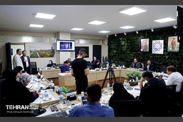 نشست خبری مدیر عامل سازمان مدیریت پسماند شهرداری تهران 14