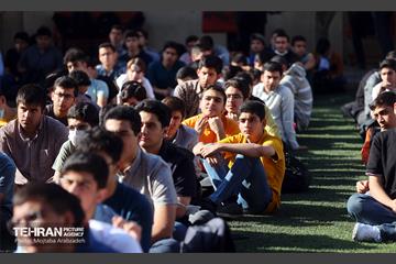 آیین نواختن زنگ بازگشایی مدرسه علامه حلی 4
