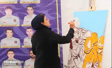 ششمین سالگرد حادثه پلاسکو در بهشت زهرا(س) 29