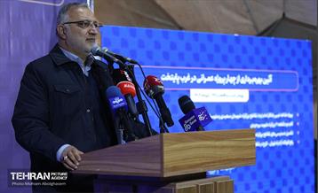 آئین بهره‌برداری از چهار پروژه عمرانی در غرب پایتخت 23