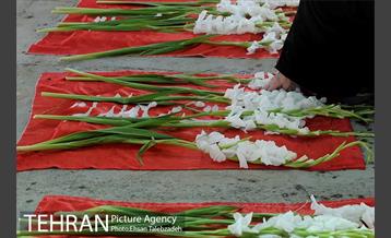 آیین افتتاح پروژه فرهنگی راه شهداء 7