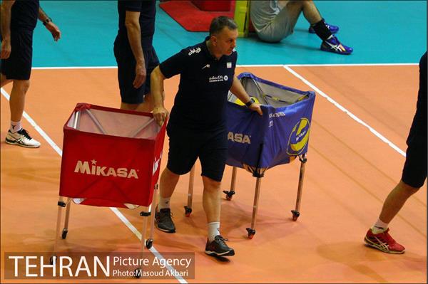 تمرین تیم ملی والیبال