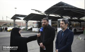 آئین بهره برداری از پروژه مسقف سازی پایانه ایرانخودرو 18