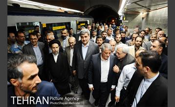 آیین افتتاح و بهره برداری از ایستگاه مترو امام حسین (ع) 18