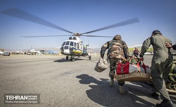 تمرین مشترک امداد هوایی تهران 48