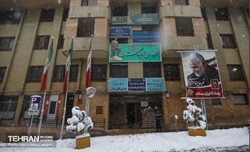 به وقت خدمت؛ برف‌روبی منطقه 1 شهرداری تهران 24