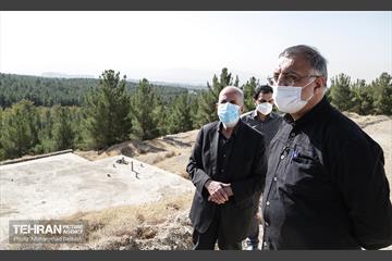 بازدید شهردار تهران از کمربند سبز تهران 8