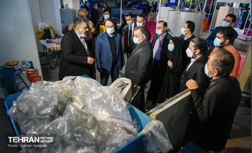 بازدید مدیران شهری از نمایشگاه مدیریت پسماند، بازیافت و ماشین آلات وابسته 8
