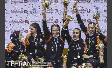 جشن قهرمانی سایپا در لیگ والیبال زنان 25