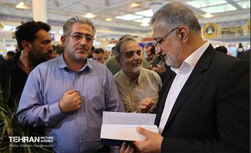 بازدید شهردار تهران از سی‌وپنجمین نمایشگاه بین‌المللی کتاب تهران 11