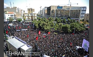 عزاداری عاشورا در میدان شهید طهرانی مقدم 23