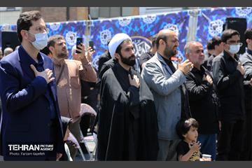 عزاداری شهادت امام صادق (ع) در میدان صادقیه 25
