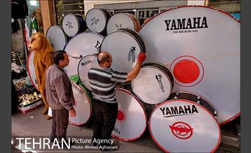 هیاهوی راسته پرچم فروش های تهران 19