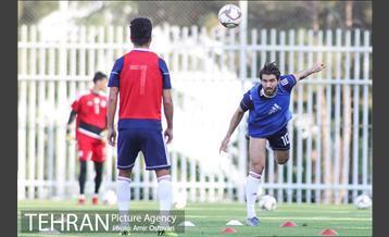 تمرین تیم ملی فوتبال زیر نظر ویلموتس با حضور پرسپولیسی‌ها 33