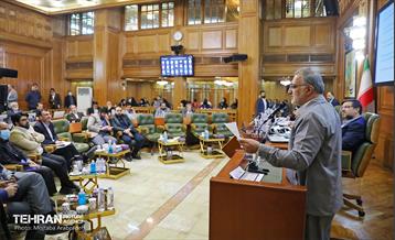 شهردار تهران در نود و هفتمین جلسه شورای شهر تهران 25