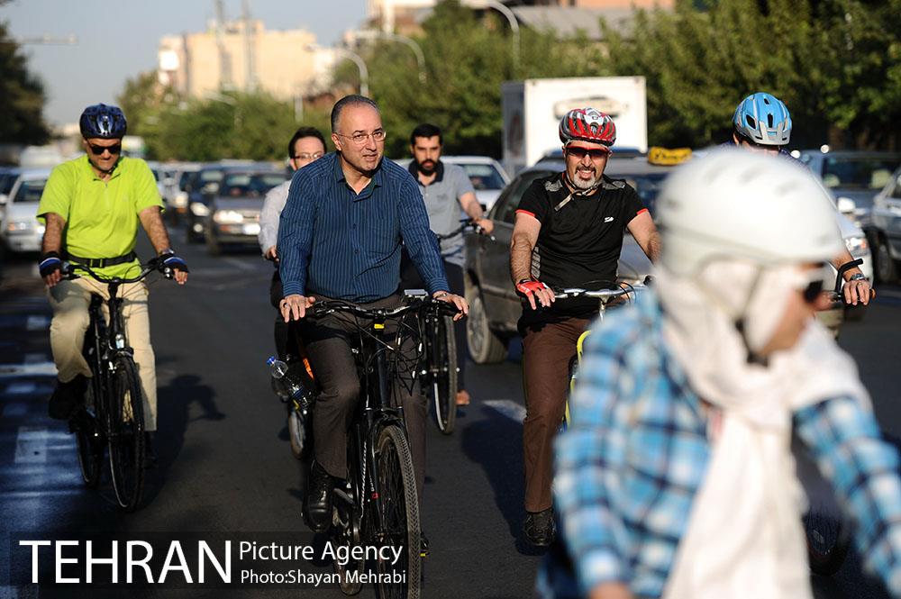 سه شنبه های بدون خودرو با حضور معاون فنی عمران شهرداری تهران 10