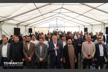 آیین بهره‌برداری از طرح نوسازی حمل و نقل عمومی تهران 35