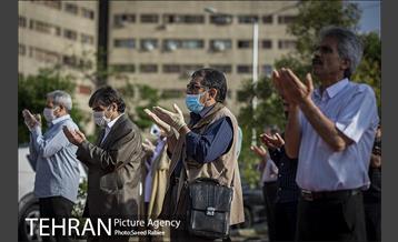 اقامه نماز عید سعید فطر در شهرک اکباتان 27