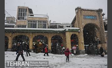 بارش برف در تجریش 21