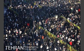 تشییع پیکر سپهبد قاسم سلیمانی و شهدای مقاومت در تهران  12