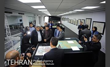 بازدید شهردار تهران از موزه نقشه تهران 8