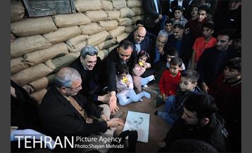 برنامه شب یلدا همراه شهردار تهران در موسسه خیریه بهشت امام رضا(ع) 20