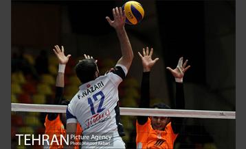 دیدار تیم های والیبال پیکان تهران و سایپا تهران