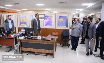 بازدید مدیرکل حوزه شهردار تهران از مرکز مطالعات و برنامه‌ریزی شهرداری تهران 10