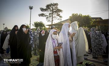 اقامه نماز عید سعید فطر در حرم عبدالعظیم الحسنی (ع) 45