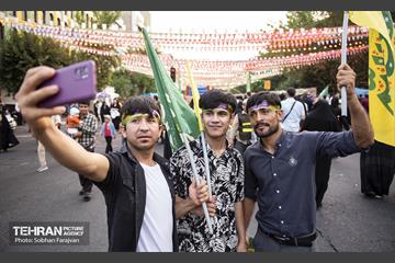 مهمانی ۱۰ کیلومتری عید غدیر در تهران - 2 35