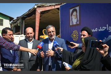 آیین آغاز ساخت بیش از 10000 واحد مسکونی قرارگاه جهادی مسکن 18