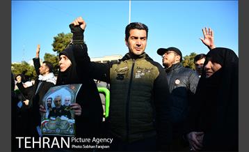 آیین تشییع «سردار قاسم سلیمانی» -3 10