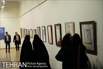 آیین گشایش نمایشگاه بانوان خوشنویس ایران 30