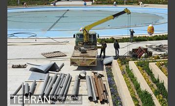 روزهای پایانی پروژه ی مجموعه نمایشگاهی شهر آفتاب 10