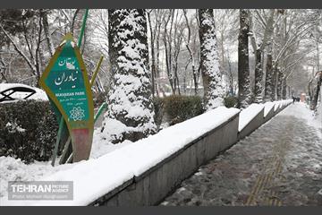 روز برفی تهران - 2 33