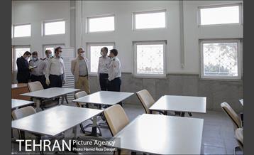 بازدید مدیرکل دفتر شهردار تهران از مرکز آموزش های آتش نشانی 13