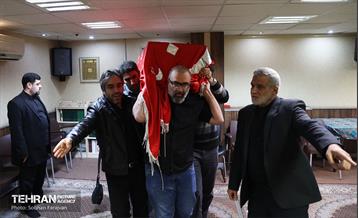 تشییع پیکر خبرنگار فقید مهدی علیرضایی 42