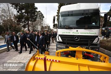رونمایی از ماشین آلات سازمان مدیریت پسماند 6