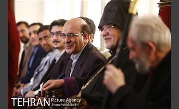 دیدار شهردار منطقه شش از کلیسای سرکیس مقدس