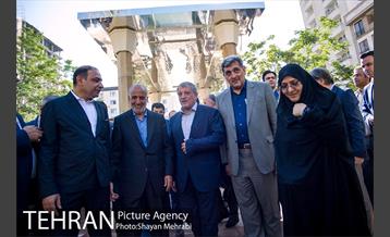 افتتاح پروژه های منطقه ۲ شهرداری تهران 45