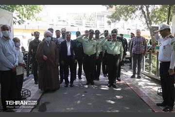 آیین نام گذاری پل بهاران به نام شهید امنیت محمدعلی بایرامی