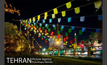 آذین بندی خیابان های تهران به مناسبت نیمه شعبان 14