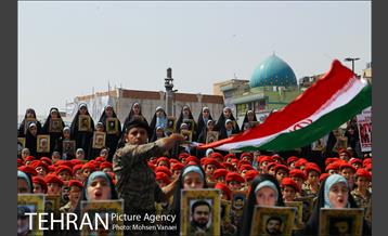 تظاهرات بعد از نماز جمعه تهران برای میانمار 10