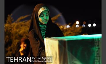 مراسم وداع با 150 شهید دوران دفاع مقدس 15