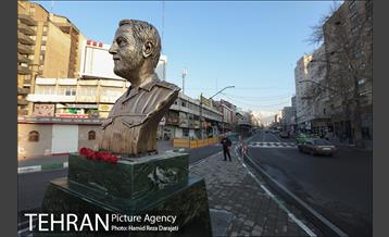 رونمایی از سردیس شهید سردار سلیمانی  19