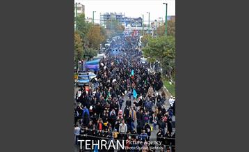 پیاده روی اربعین حسینی شهر تهران -3 5