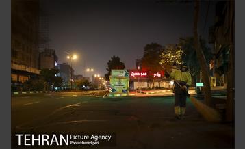 منع تردد شبانه در تهران 13